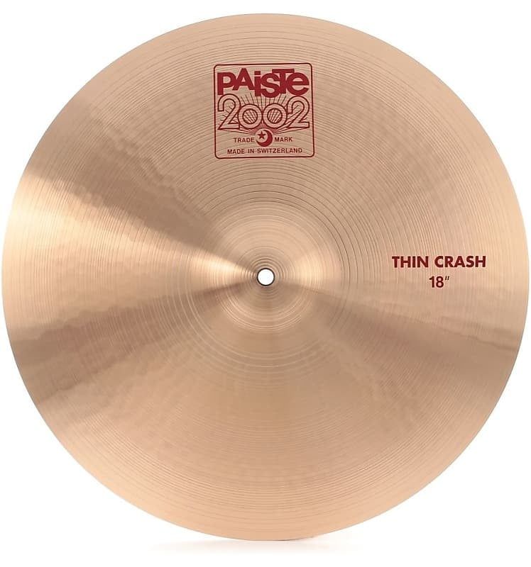 PAISTE 18&quot; 2002 THIN CRASH