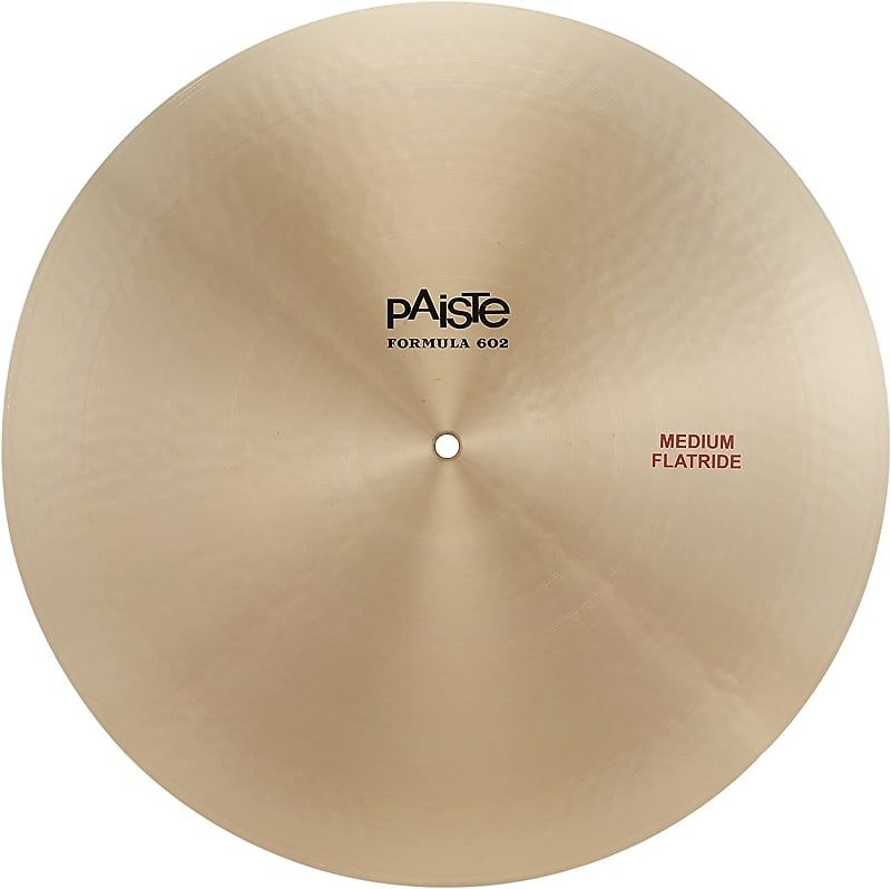 PAISTE 20&quot; FORMULA 602 MEDIUM FLATRIDE