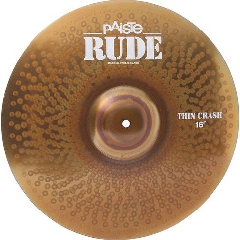 PAISTE 16&quot; RUDE THIN CRASH