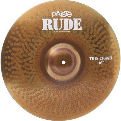 PAISTE 16" RUDE THIN CRASH