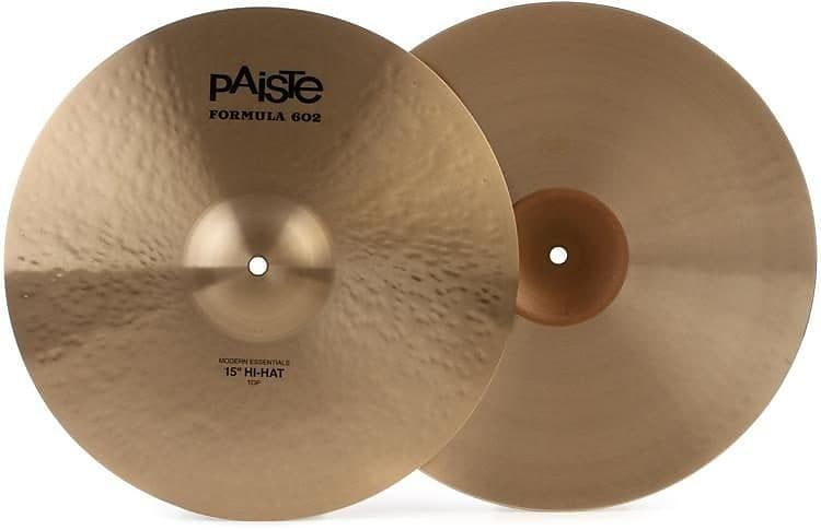 PAISTE 15&quot; FORMULA 602 MODERN ESSENTIALS HI-HAT