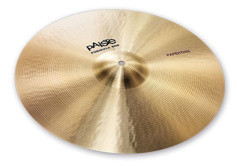 PAISTE 16&quot; FORMULA 602 PAPERTHIN
