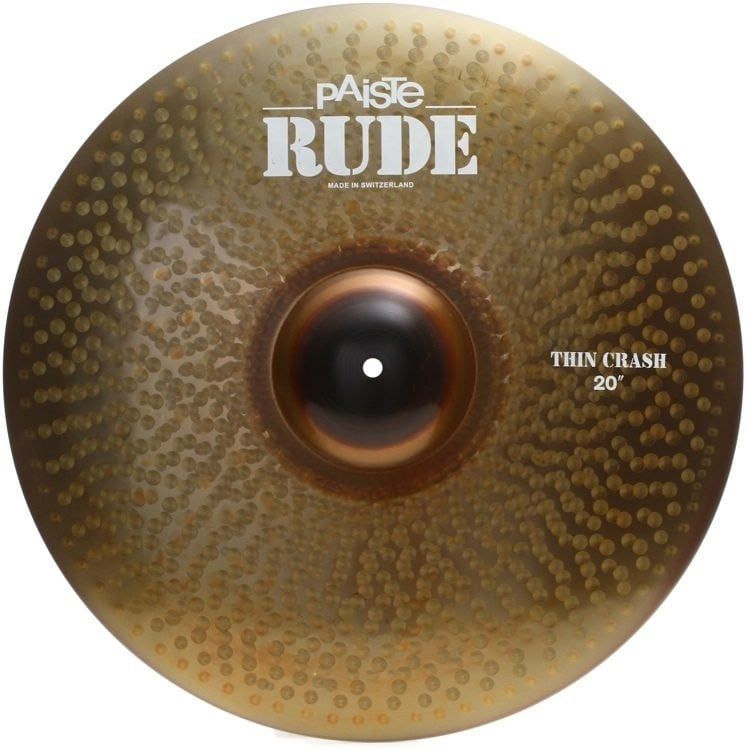 PAISTE 20&quot; RUDE THIN CRASH