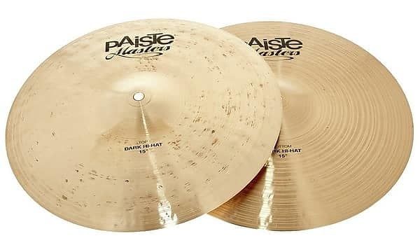 PAISTE 15&quot; MASTERS DARK HI-HAT