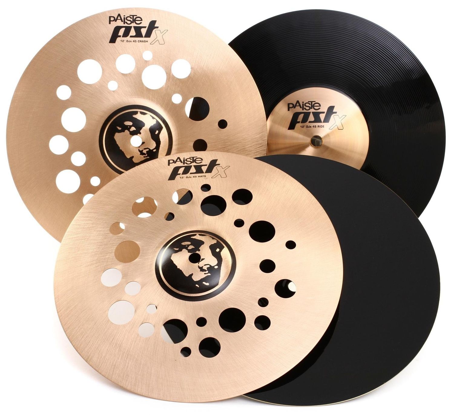 PAISTE PST X DJS 45 SET (12/12/12)