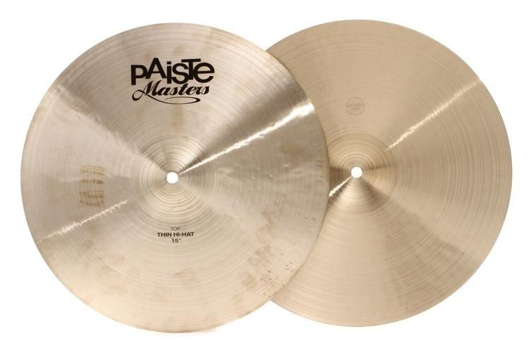 PAISTE 15&quot; MASTERS THIN HI-HAT