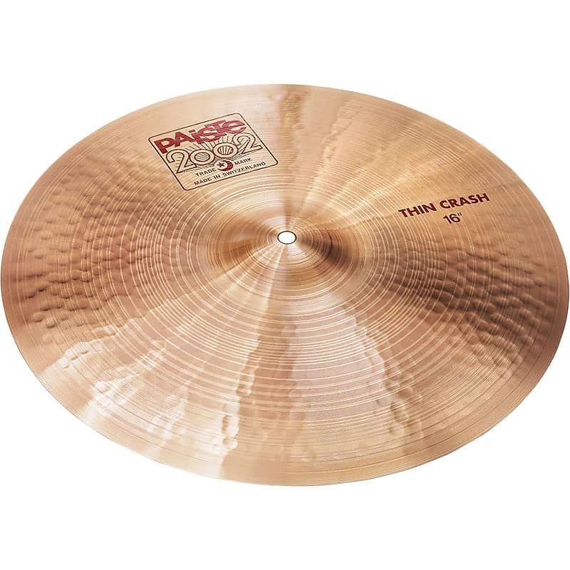 PAISTE 16&quot; 2002 THIN CRASH