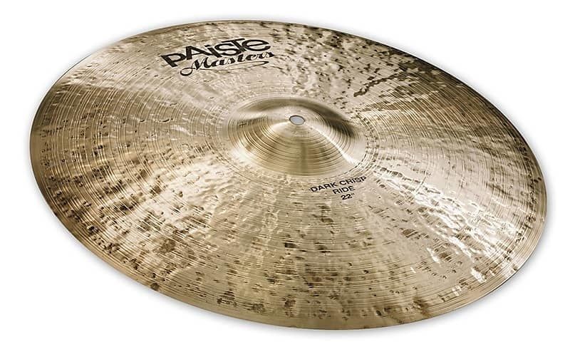 PAISTE 22&quot; MASTERS DARK CRISP RIDE