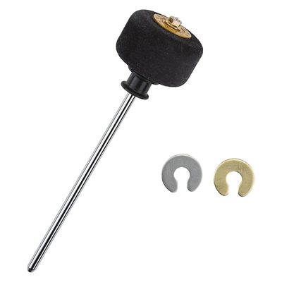 Yamaha Black, felt, weighted drum beater (includes weights)