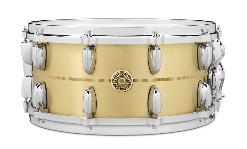 Gretsch USA 6.5X14 Bell Brass, 20-lug
