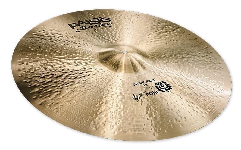 PAISTE 22" MASTERS CRISP RIDE
