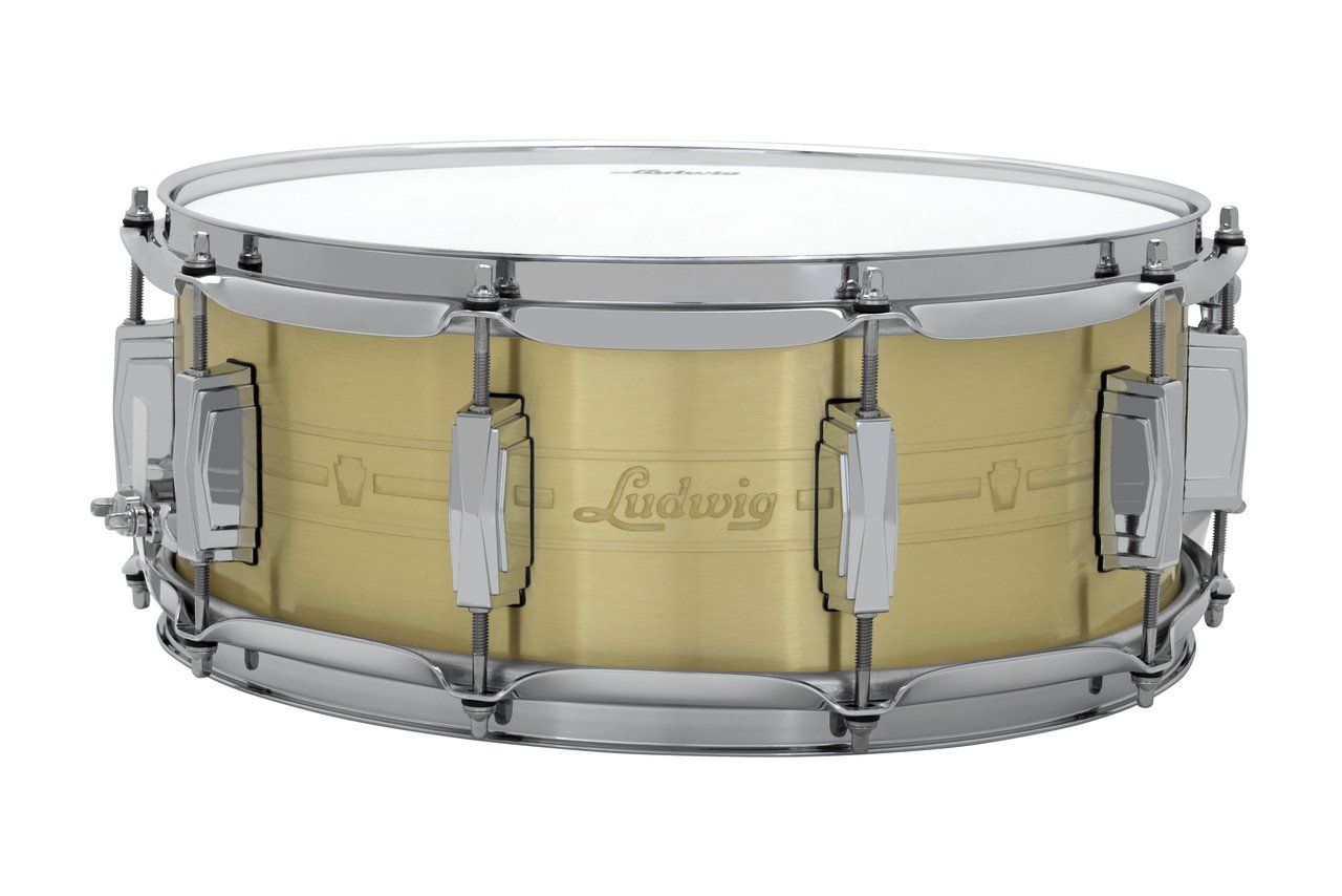 Ludwig 5.5X14 Heirloom Brass Snare Drum