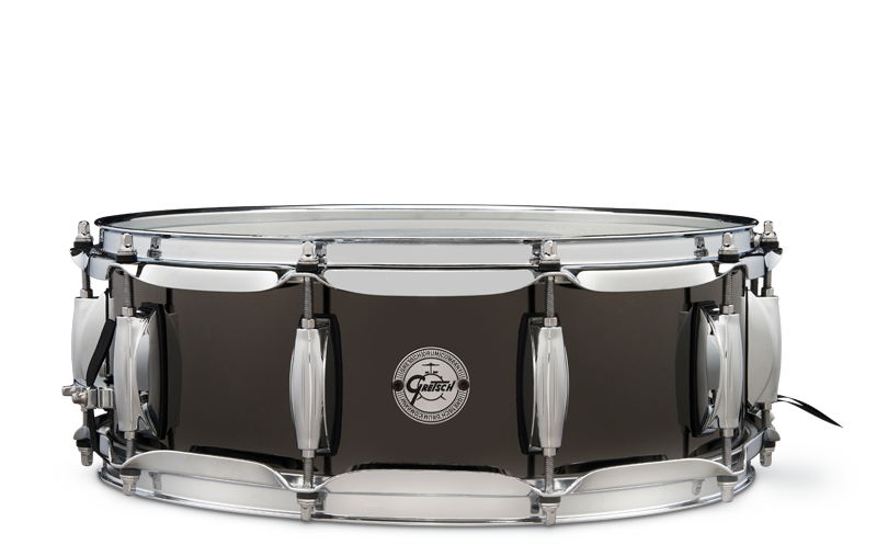 Gretsch Full Range 5X14 Black Nickel Over Steel Snare Drum