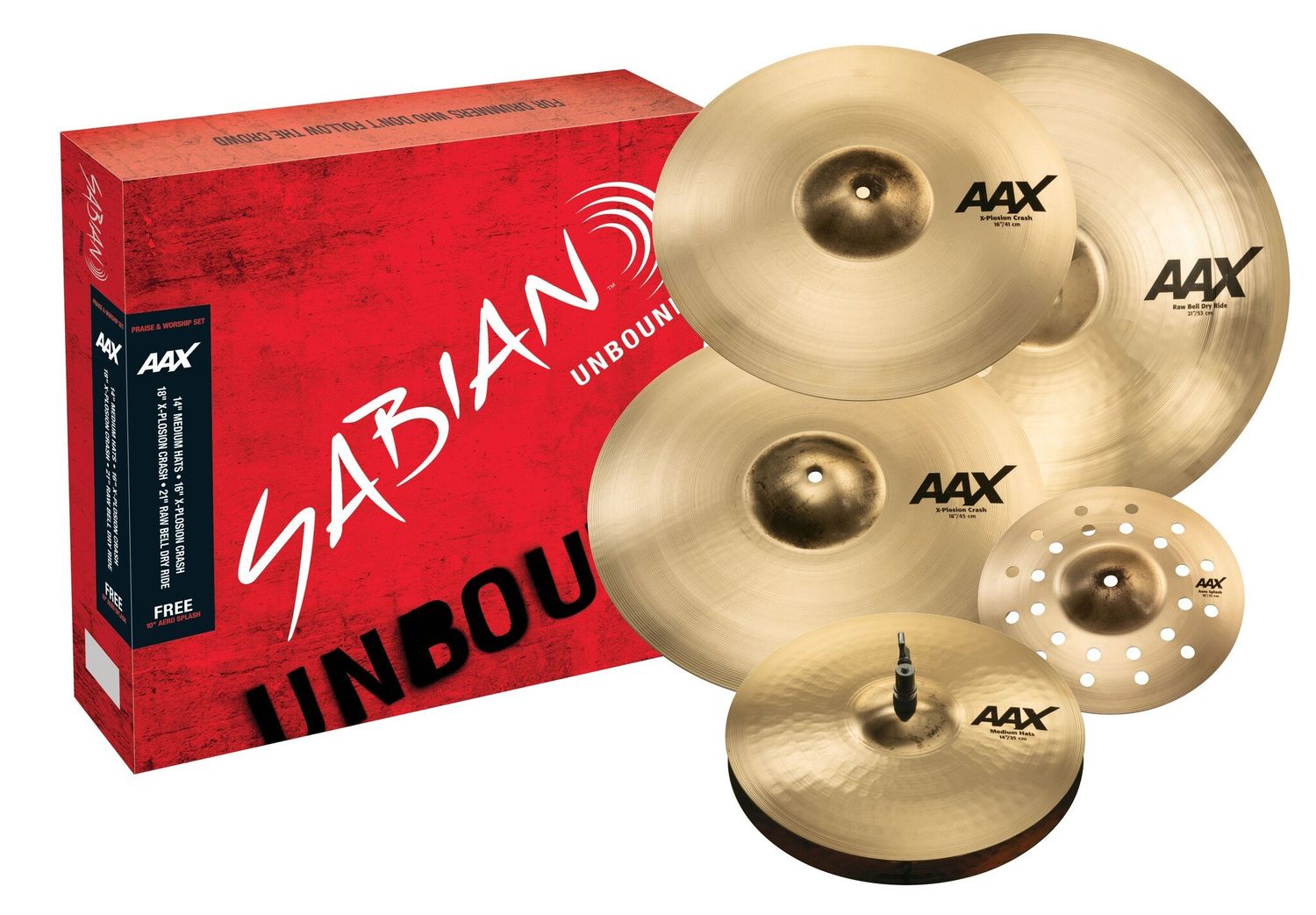 Sabian AAX PRAISE AND WORSHIP SET