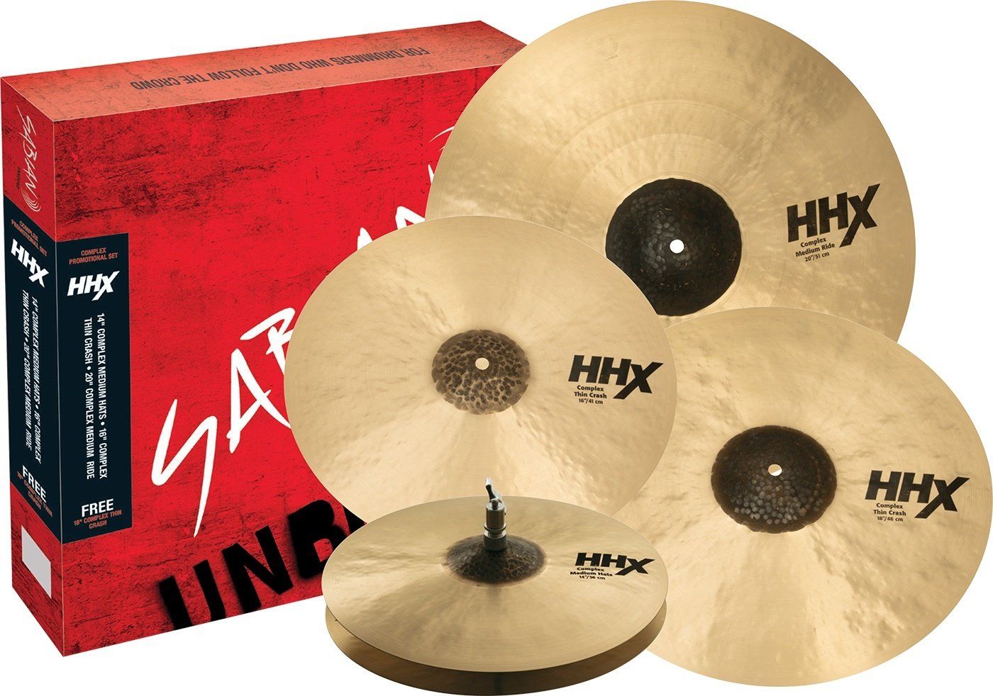 Sabian HHX COMPLEX PROMOTIONAL SET