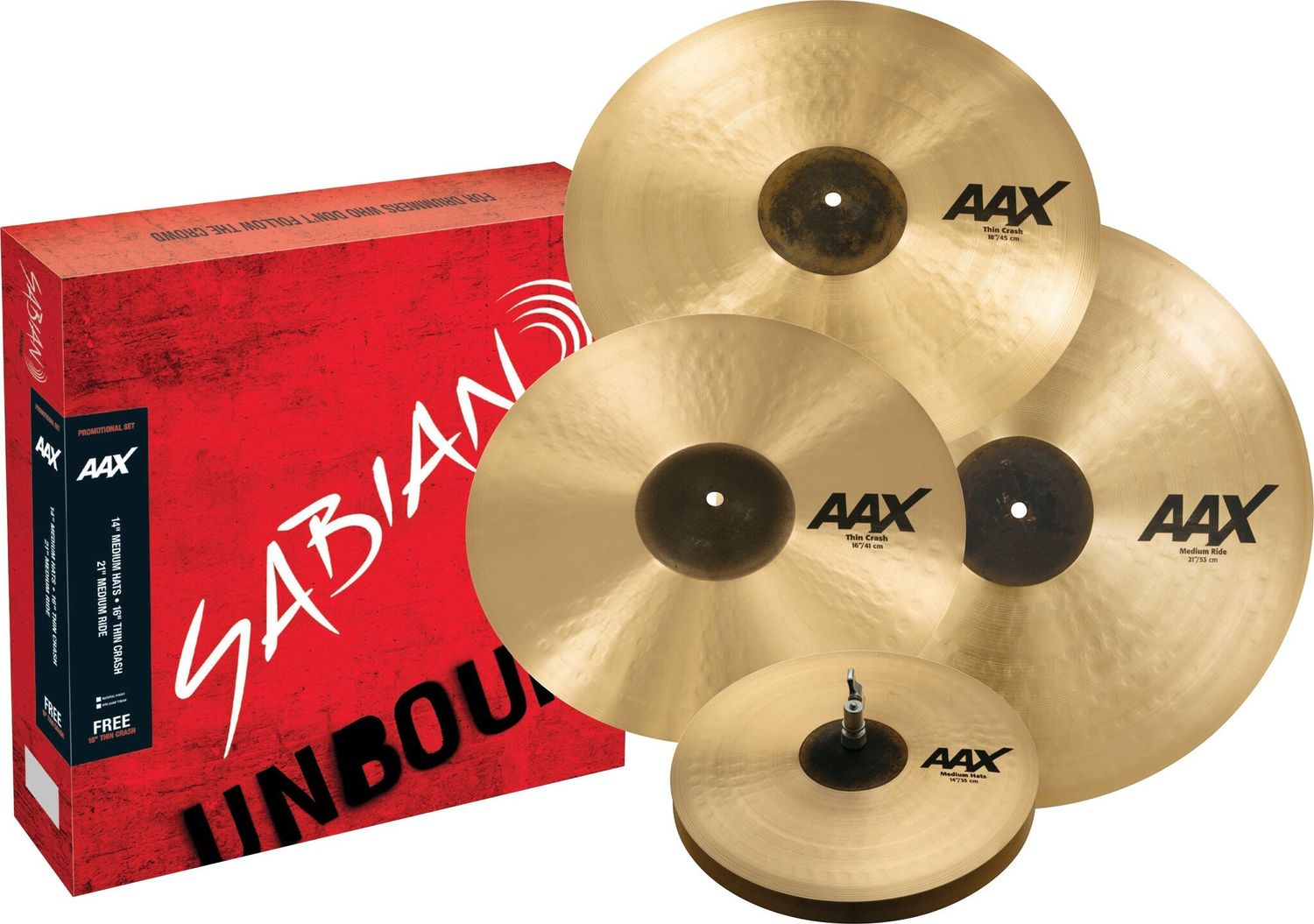Sabian AAX PROMOTIONAL SET