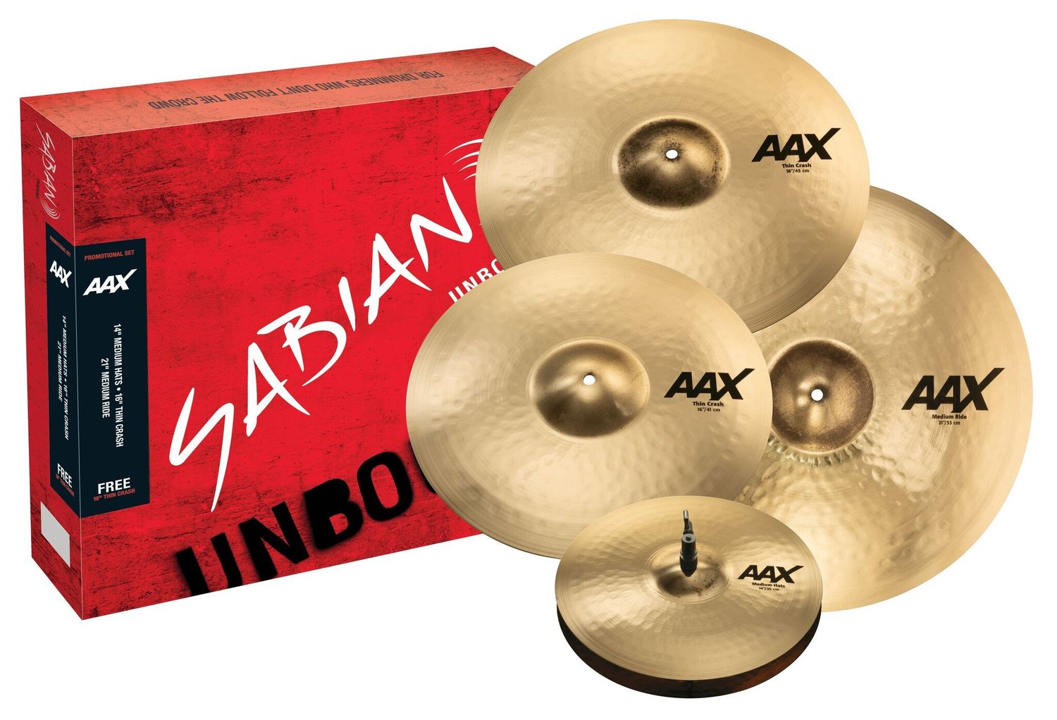 Sabian AAX PROMOTIONAL SET-BRILLIANT