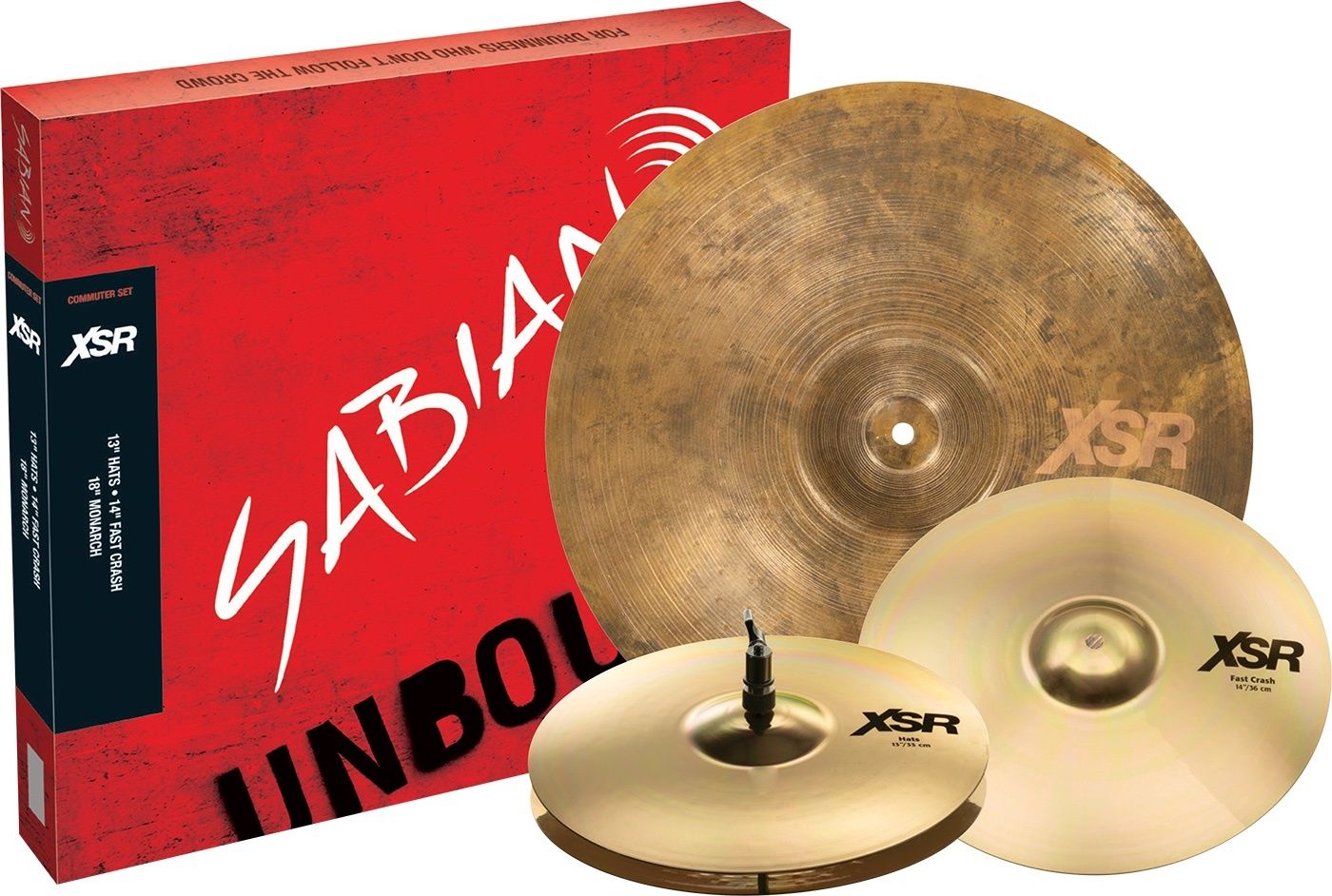 Sabian XSR COMMUTER PACK