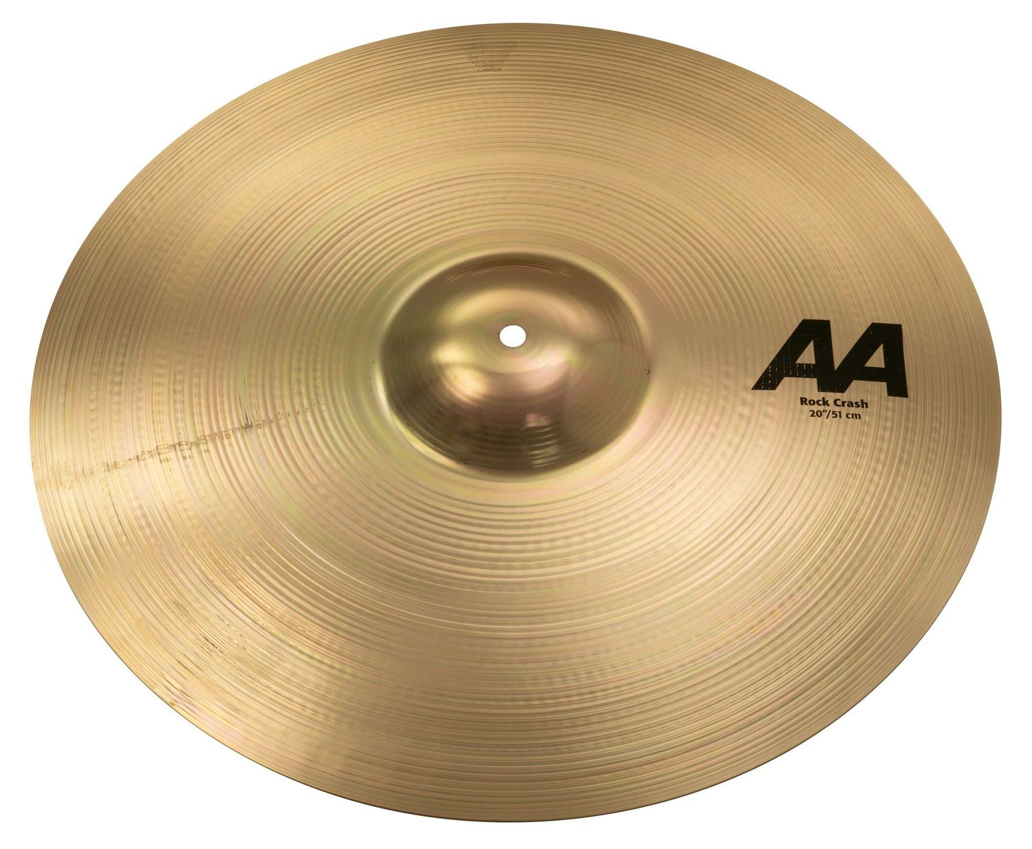 Sabian 20&quot; AA ROCK CRASH BRILLIANT
