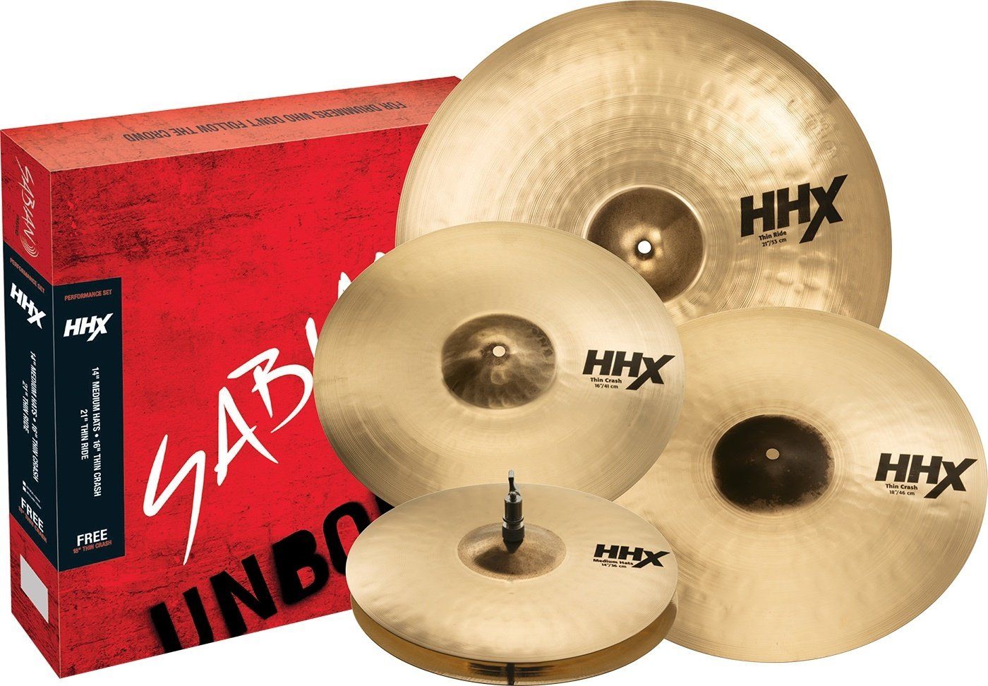 Sabian HHX PERFORMANCE SET BRILLIANT