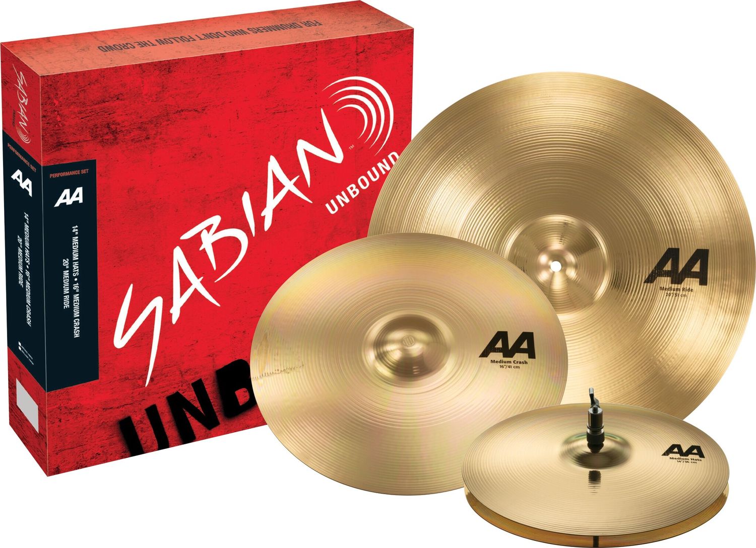 Sabian AA PERFORMANCE SET BRILLIANT