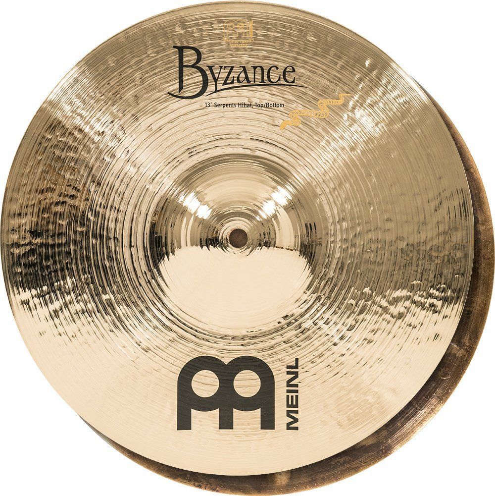 Meinl Byzance 13&#39;&#39; Serpents Hihat, Brillant