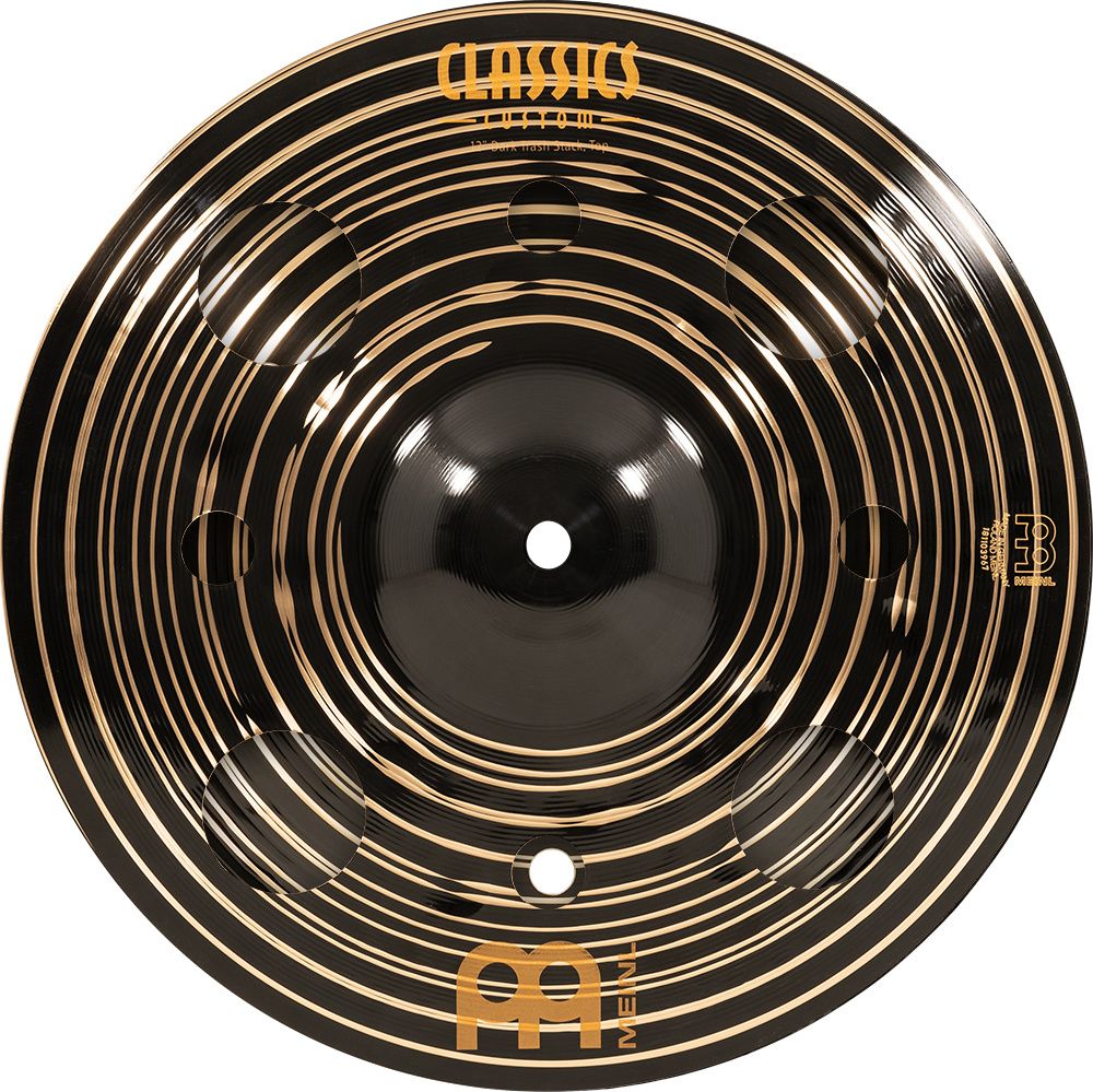 Meinl 12&#39;&#39;  Classics Custom Dark Trash Stack