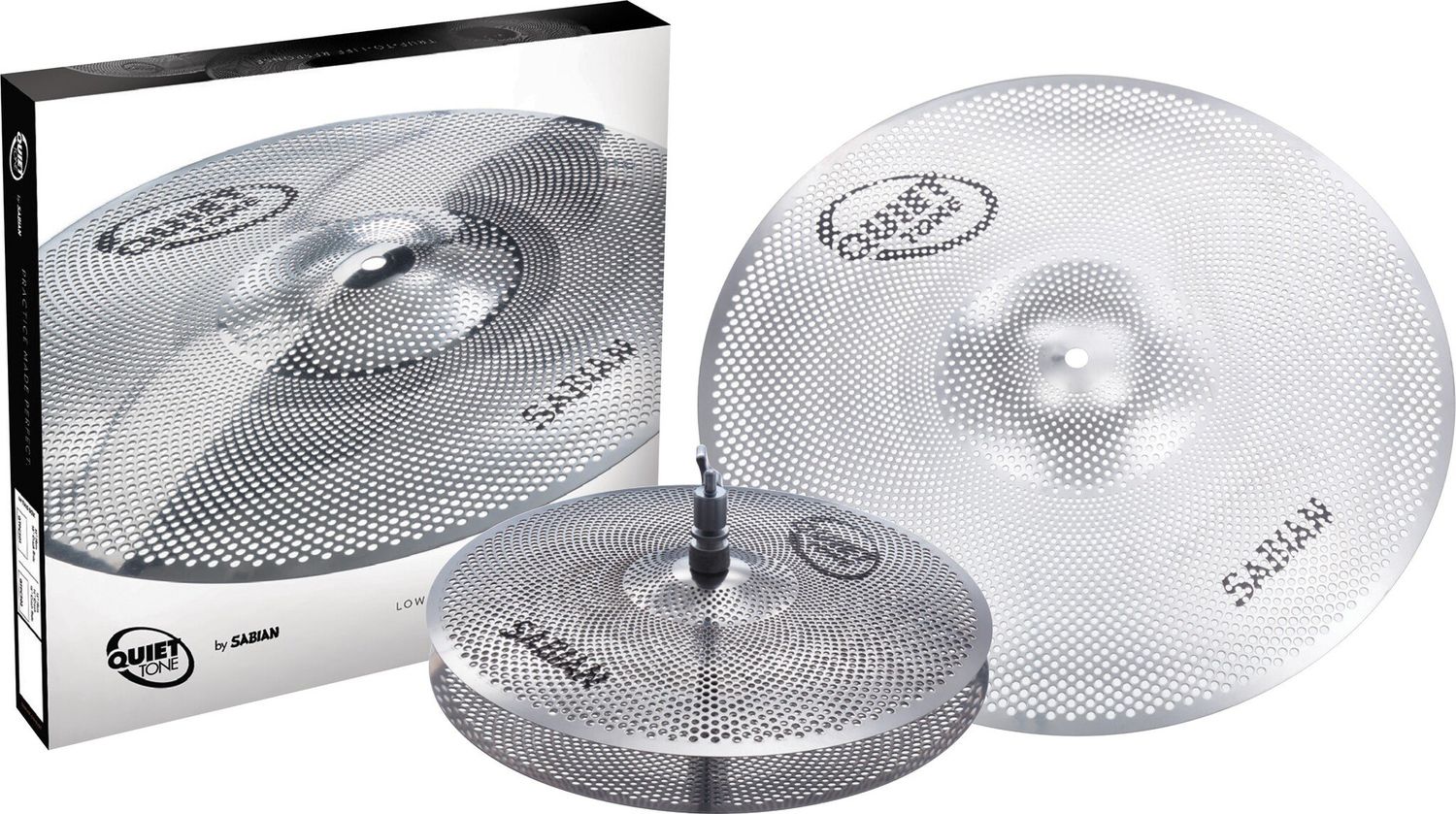 Sabian QUIETONE PRACTICE CYMBALSET 13/18