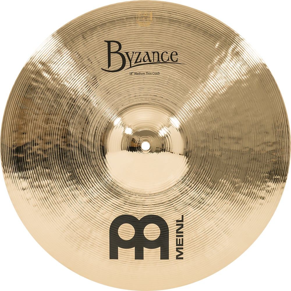 Meinl Byzance 18&#39;&#39; Medium Thin Crash, Brilliant