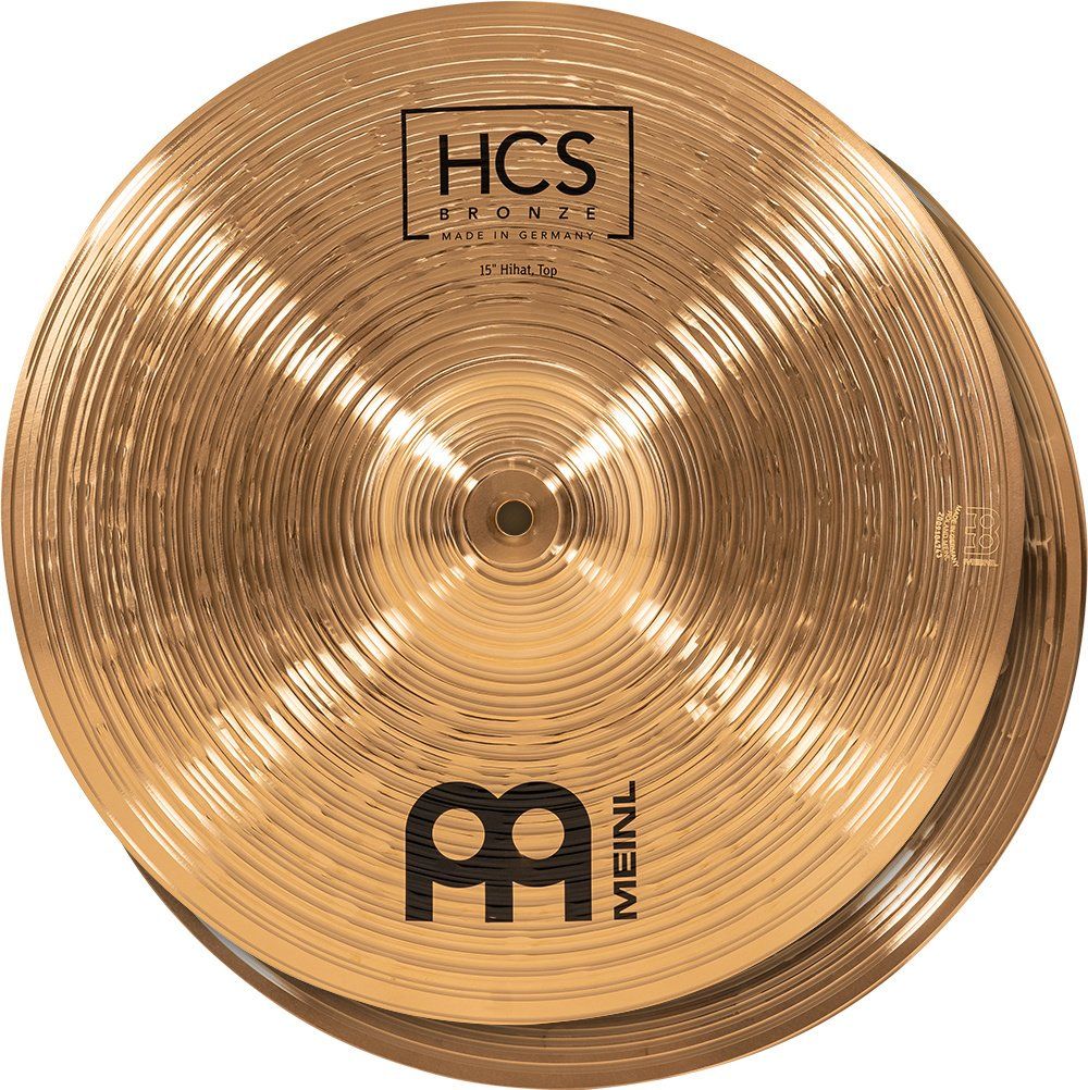 Meinl 15&#39;&#39; HCS Bronze Hihat, pair