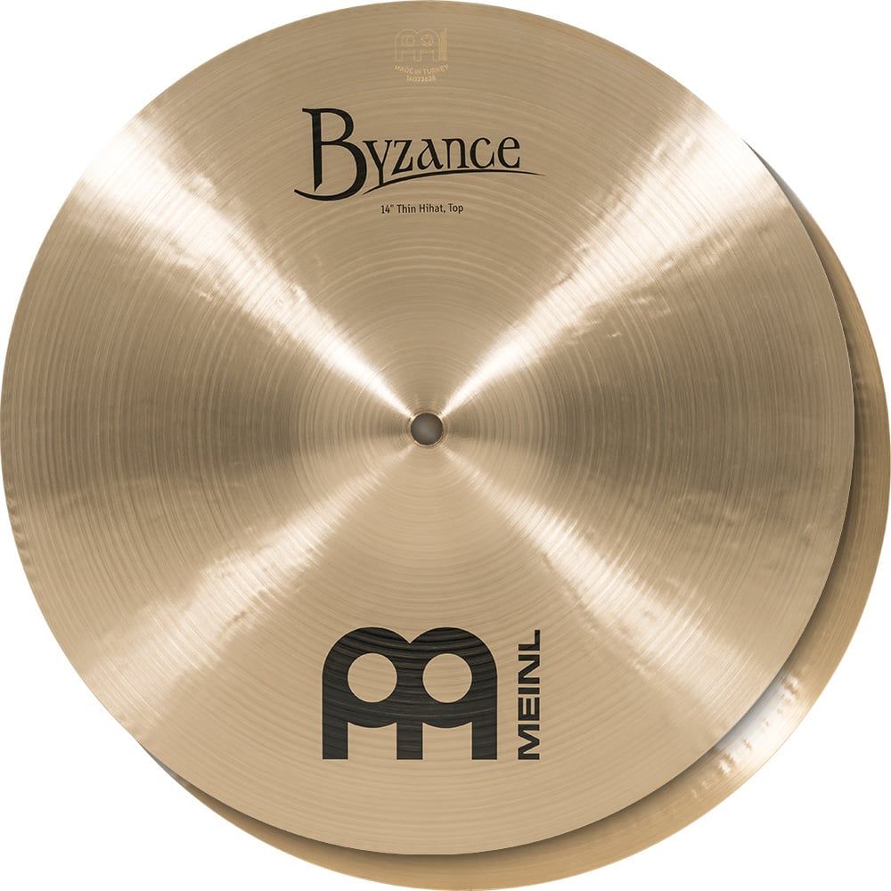 Meinl Byzance 14&#39;&#39;  Traditional Thin Hihat, pair