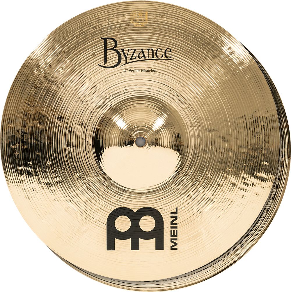 Meinl Byzance 14&#39;&#39;  Medium Hihat, pair, Brilliant