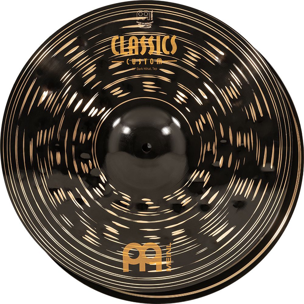 Meinl 16&#39;&#39; Classics Custom Dark Hihat, pair