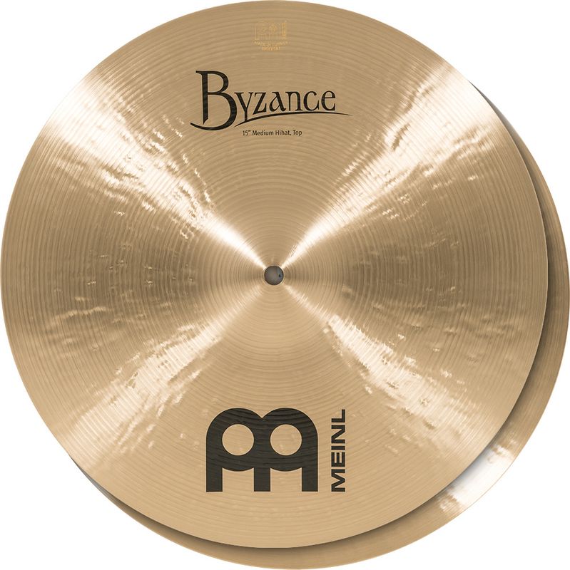 Meinl Byzance 15'' Traditional Medium Hihat, pair