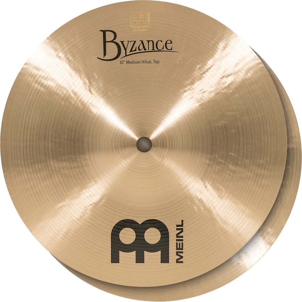 Meinl Byzance 10&#39;&#39; Traditional Mini Hihat, pair