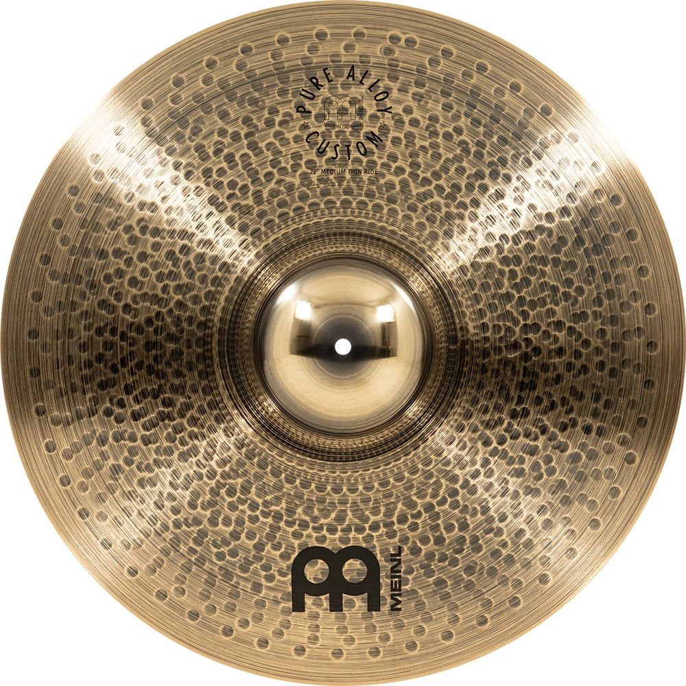 Meinl 22&#39;&#39; Pure Alloy Custom Medium Thin Ride
