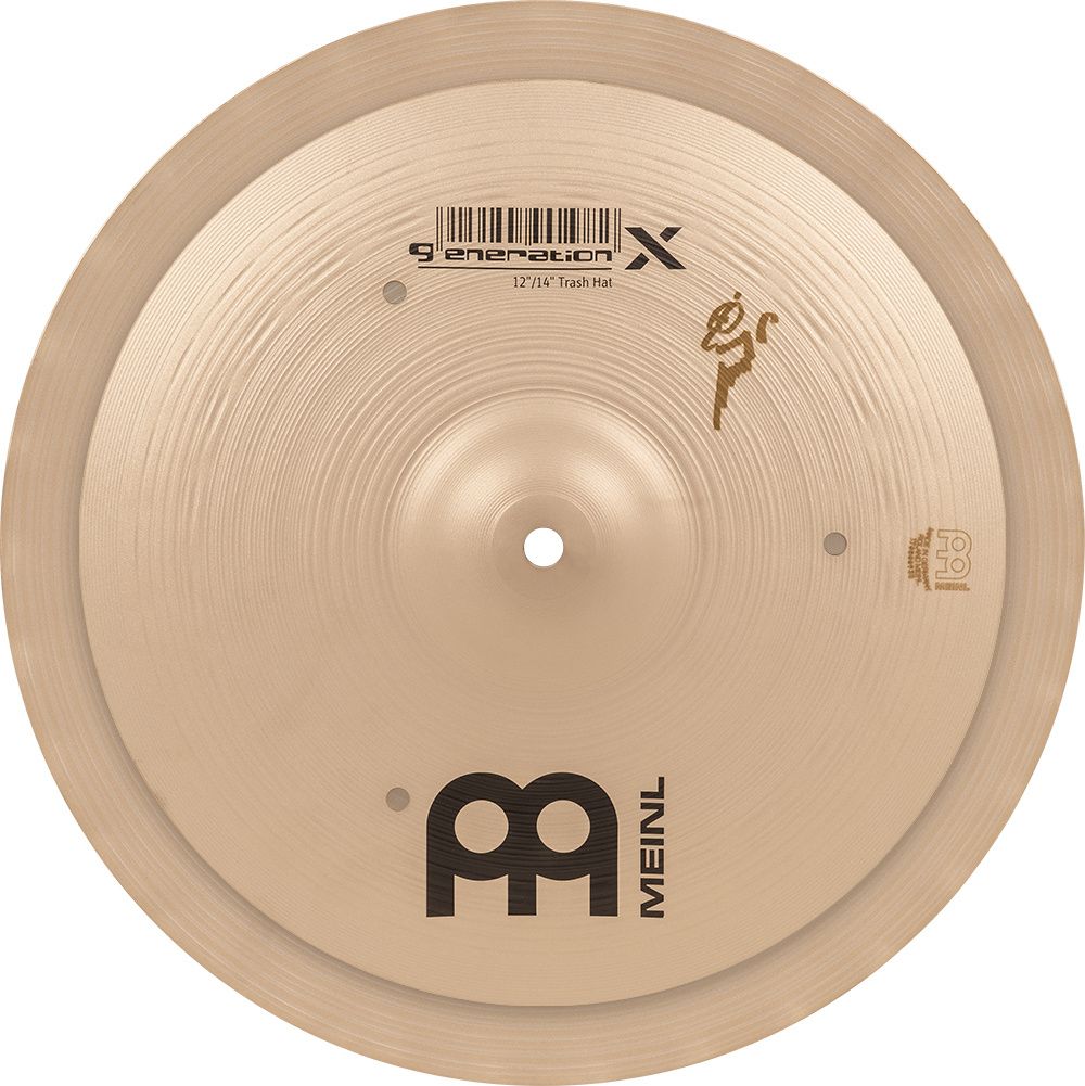 Meinl 12/14&#39;&#39;  Generation X, Trash Hat, pair