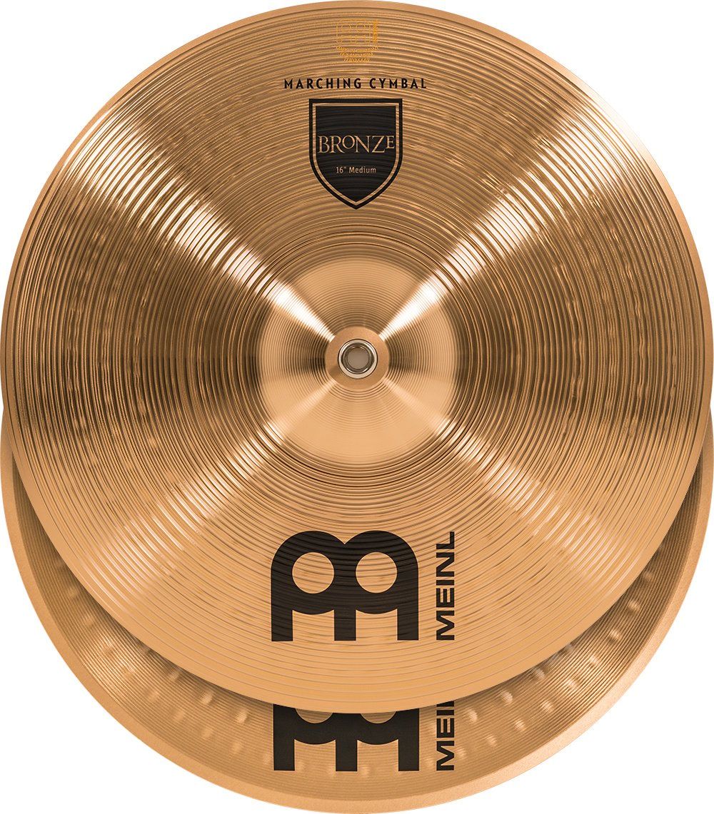 Meinl 16&quot; Bronze Marching Cymbal, pair