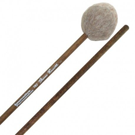 IP MEDIUM SOFT MARIMBA MALLETS - MOCHA YARN - WALNUT STAINED BIRCH