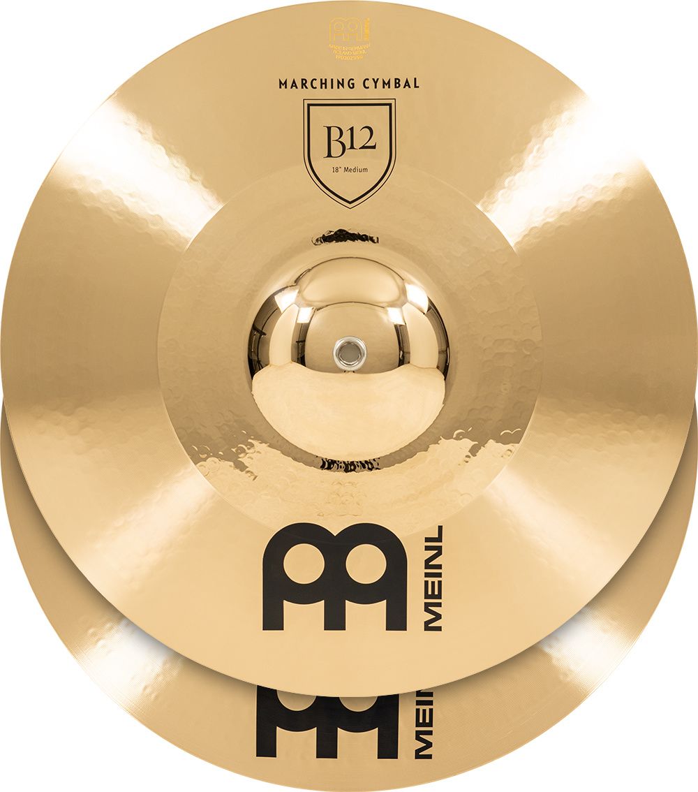 Meinl 18&quot; B12 Marching Cymbal, pair