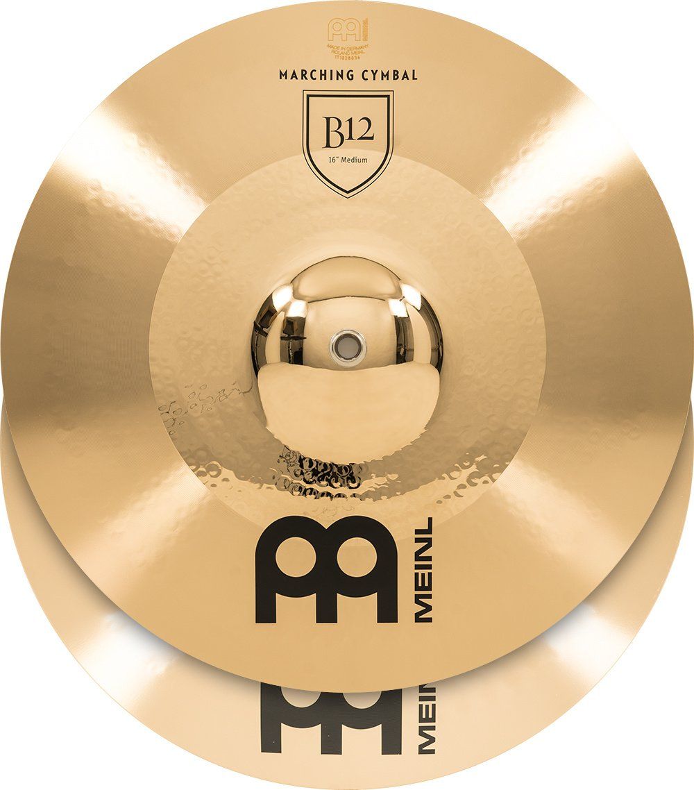 Meinl 16&quot; B12 Marching Cymbal, pair