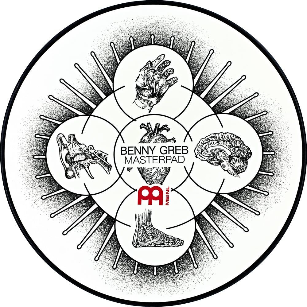 Meinl 12&quot; Benny Greb, Masterpad