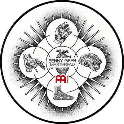 Meinl 12" Benny Greb, Masterpad