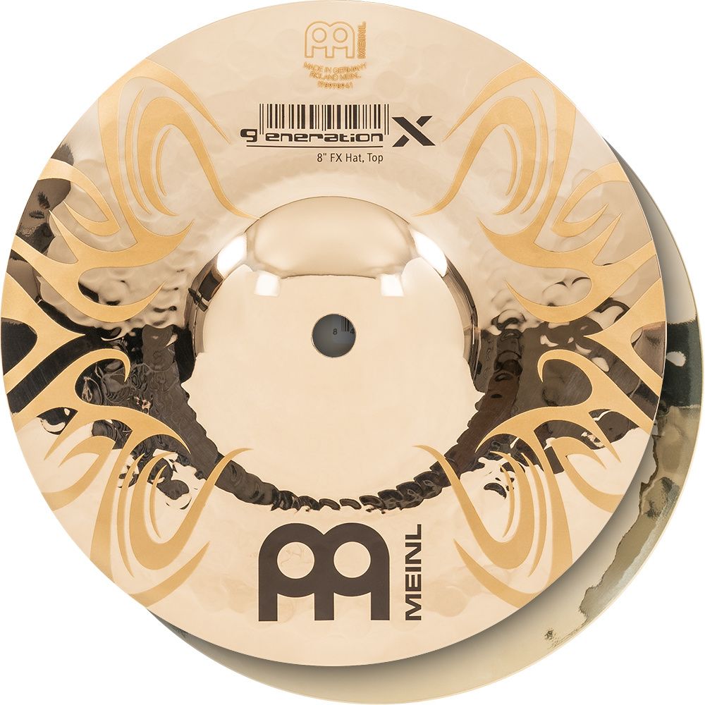 Meinl 8&#39;&#39; Generation X, FX Hat, pair