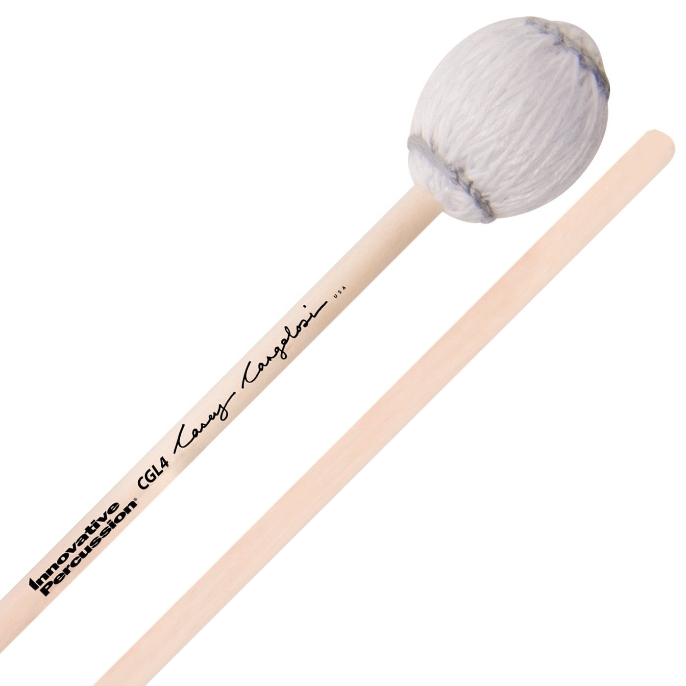 IP MID-HIGH REGISTER MARIMBA MALLETS - WHITE CORD - BIRCH