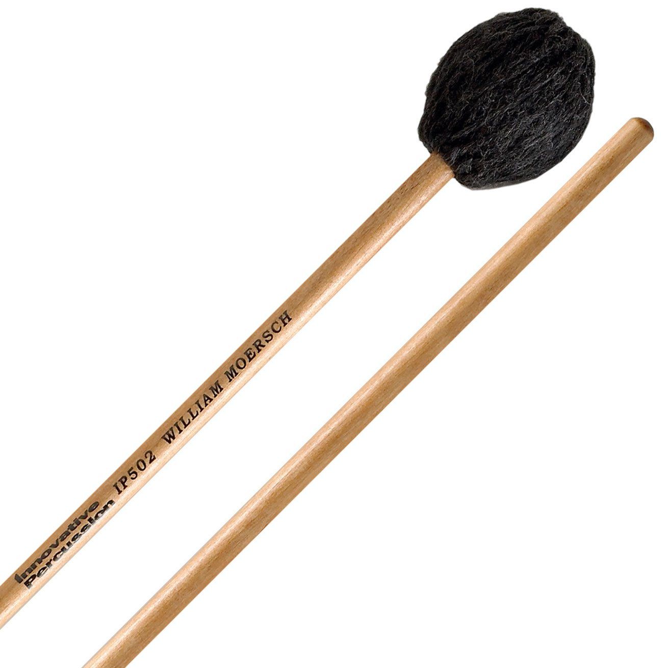 IP MEDIUM SOFT MARIMBA MALLETS - CHARCOAL YARN - BIRCH