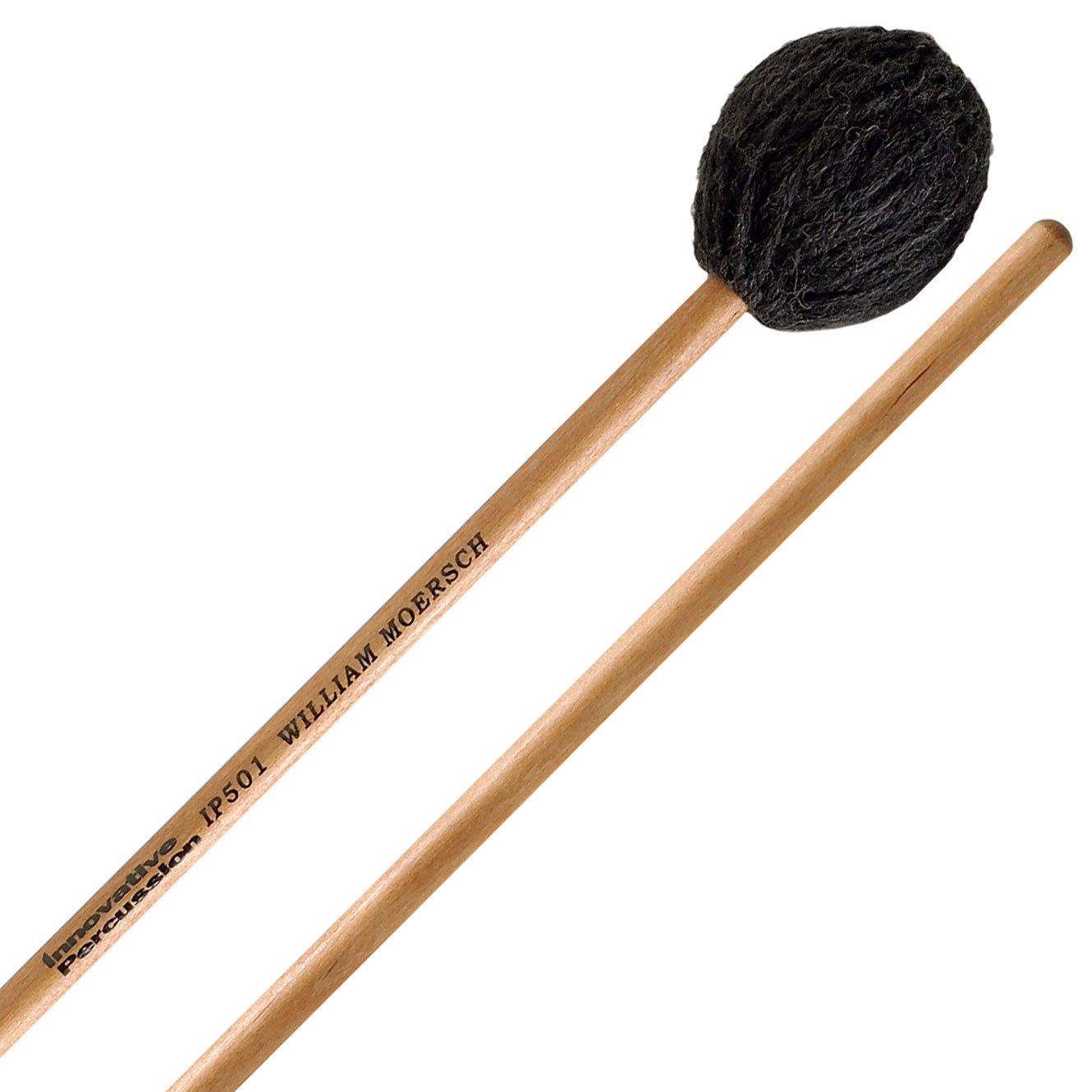 IP SOFT MARIMBA MALLETS - CHARCOAL YARN - BIRCH