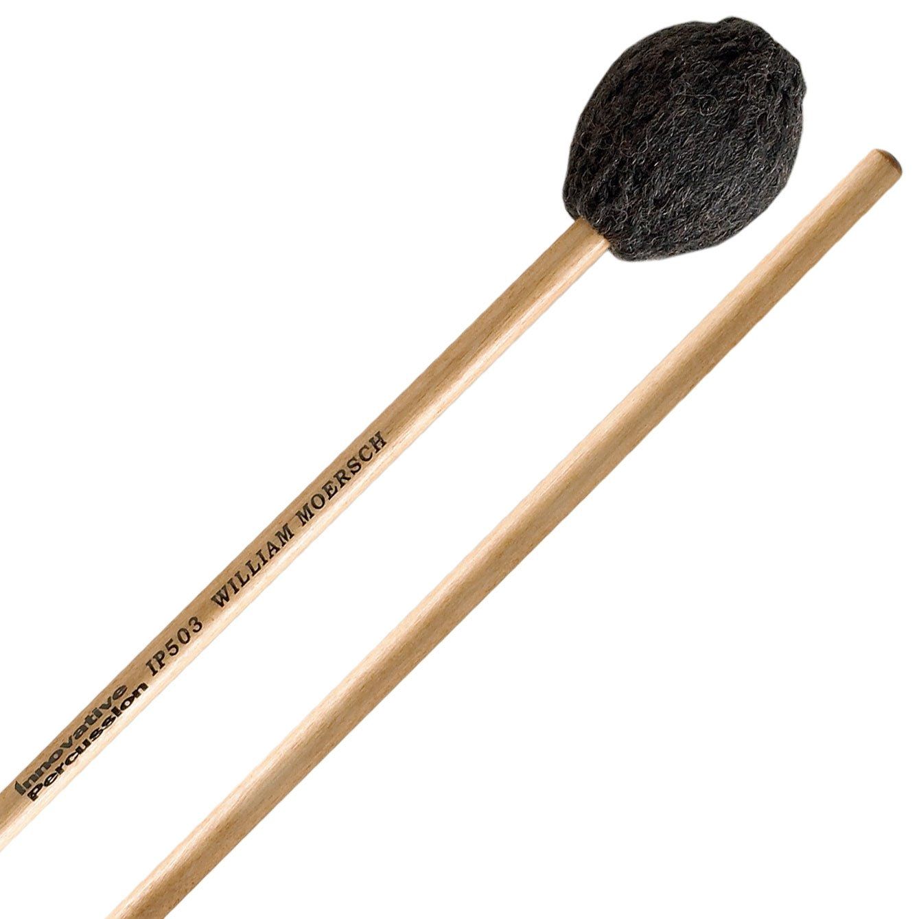 IP MEDIUM HARD MARIMBA MALLETS - CHARCOAL YARN - BIRCH
