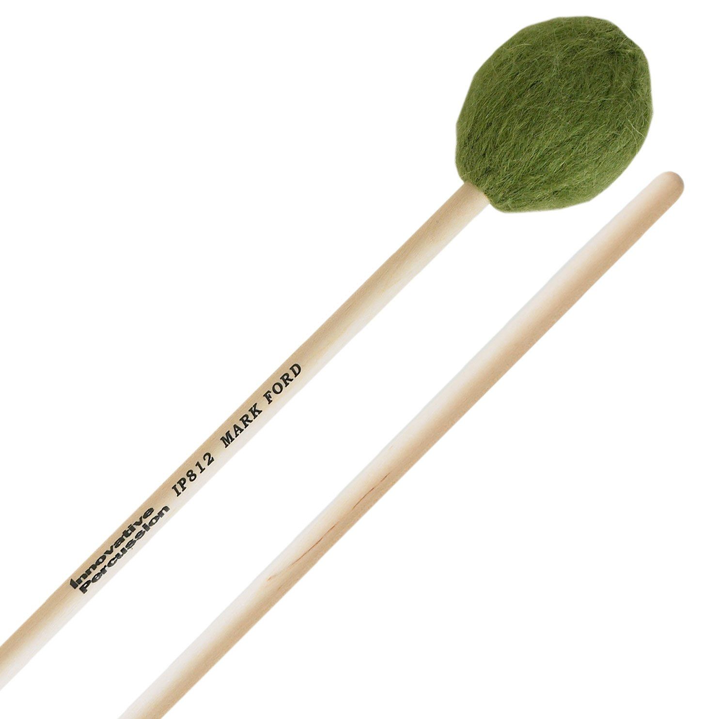 IP STRONG LEGATO SOFT MARIMBA MALLETS - GREEN YARN - BIRCH