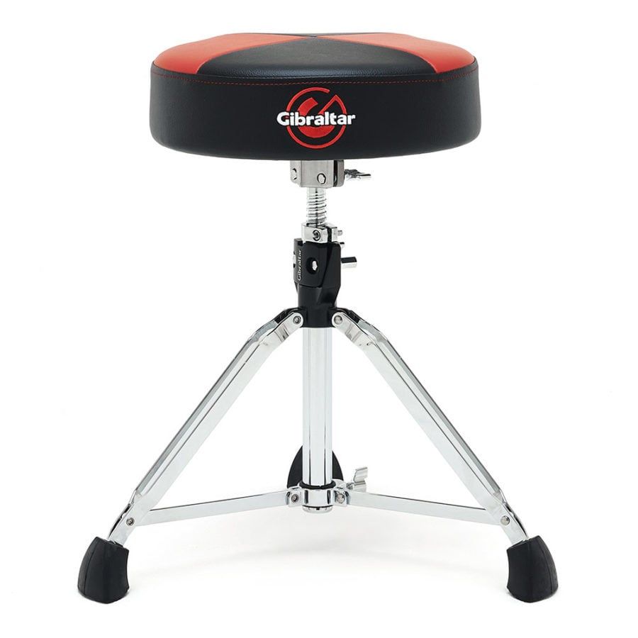 Gibraltar Pro Throne Round Quarter Panel Red Black